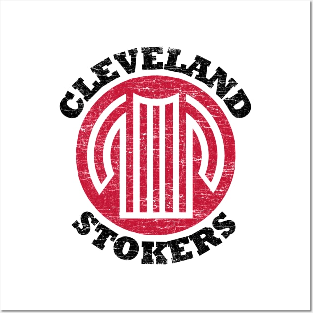 Cleveland Stokers Vintage Wall Art by zurcnami